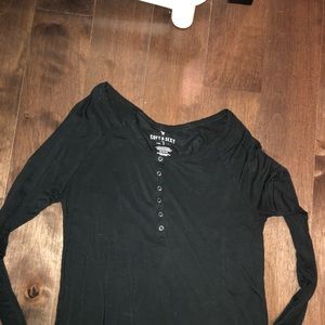Black Henley longsleeve